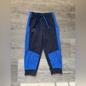 Athletic Works Kids Black and Blue Joggers.
4T